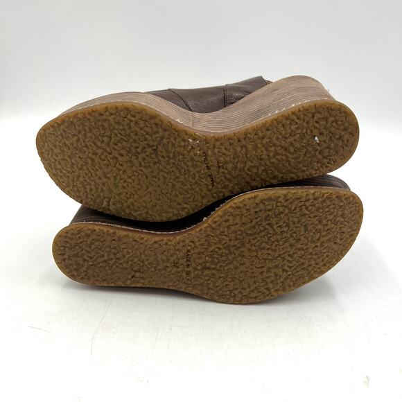 Anthropologie Anna Sui Platform Wedges Gladiator Straps Leather Boho - Picture 9 of 12